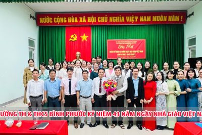 TRƯỜNG TH & THCS BÌNH PHƯỚC KỶ NIỆM 43 NĂM NGÀY NHÀ GIÁO VIỆT NAM (20/11/1982 – 20/11/2025)